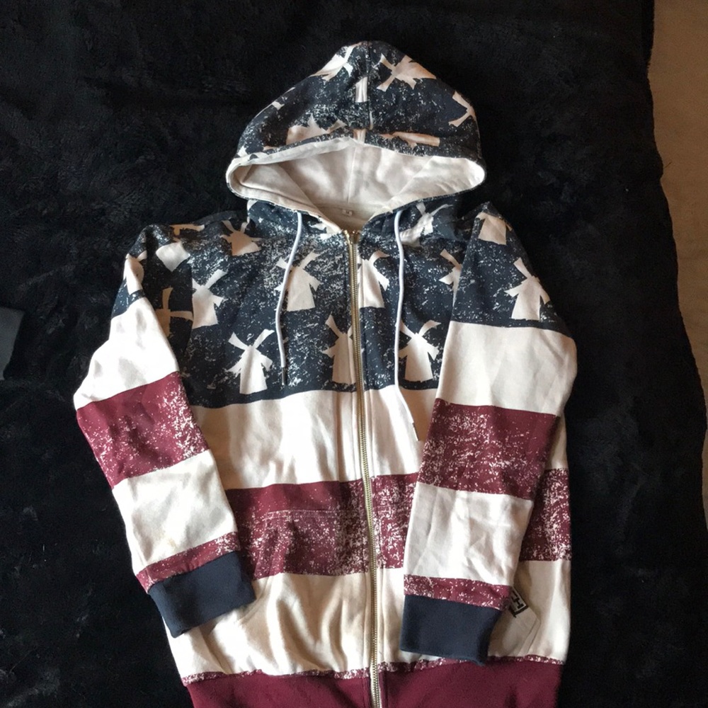 Dutch bros zip up hoodie